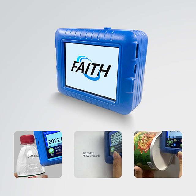 طابعة محمولة تدعم 25 لغة؛ يمكنها طباعة النصوص والصور والشعارات.
